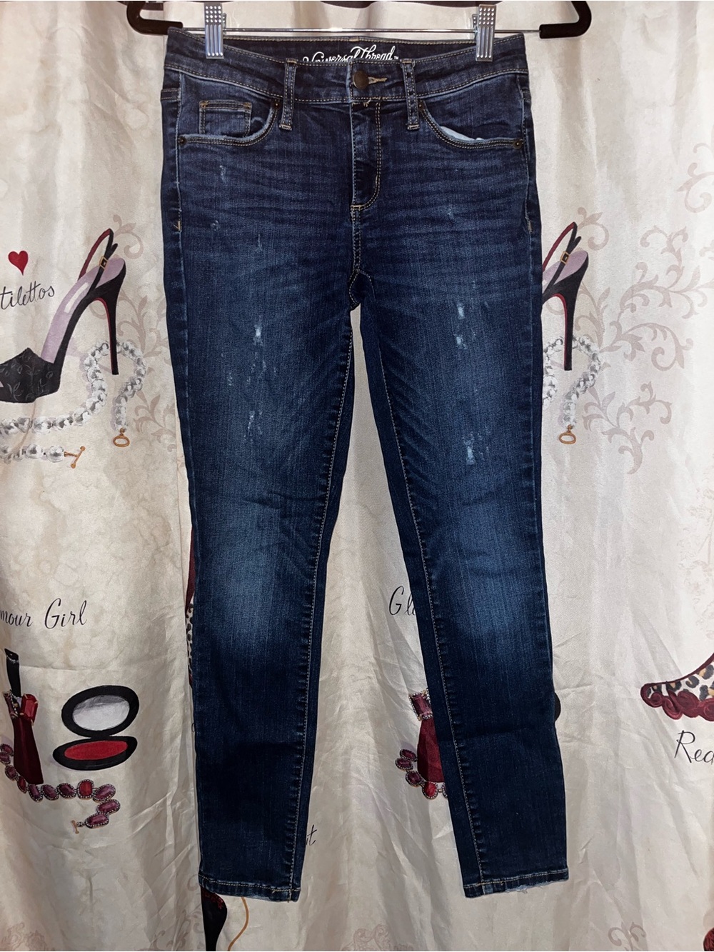 Universal Thread Dark Blue Skinny Jeans